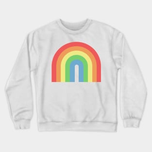 LGBTQ+ Rainbow Design Crewneck Sweatshirt